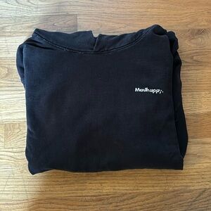 Madhappy hoodie black/white